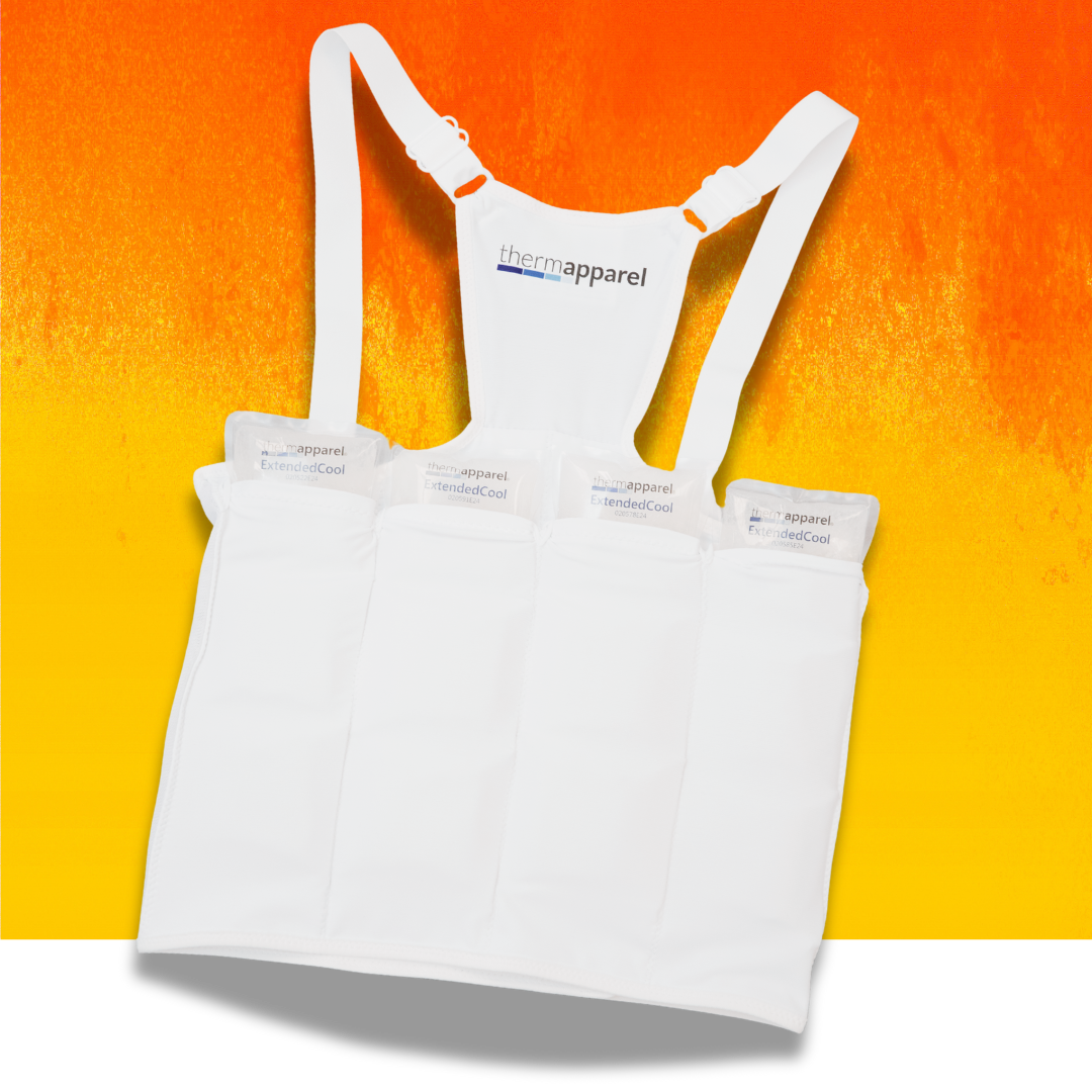 UnderCool Lightweight Concealable Cooling Vest. Great for partial suiters