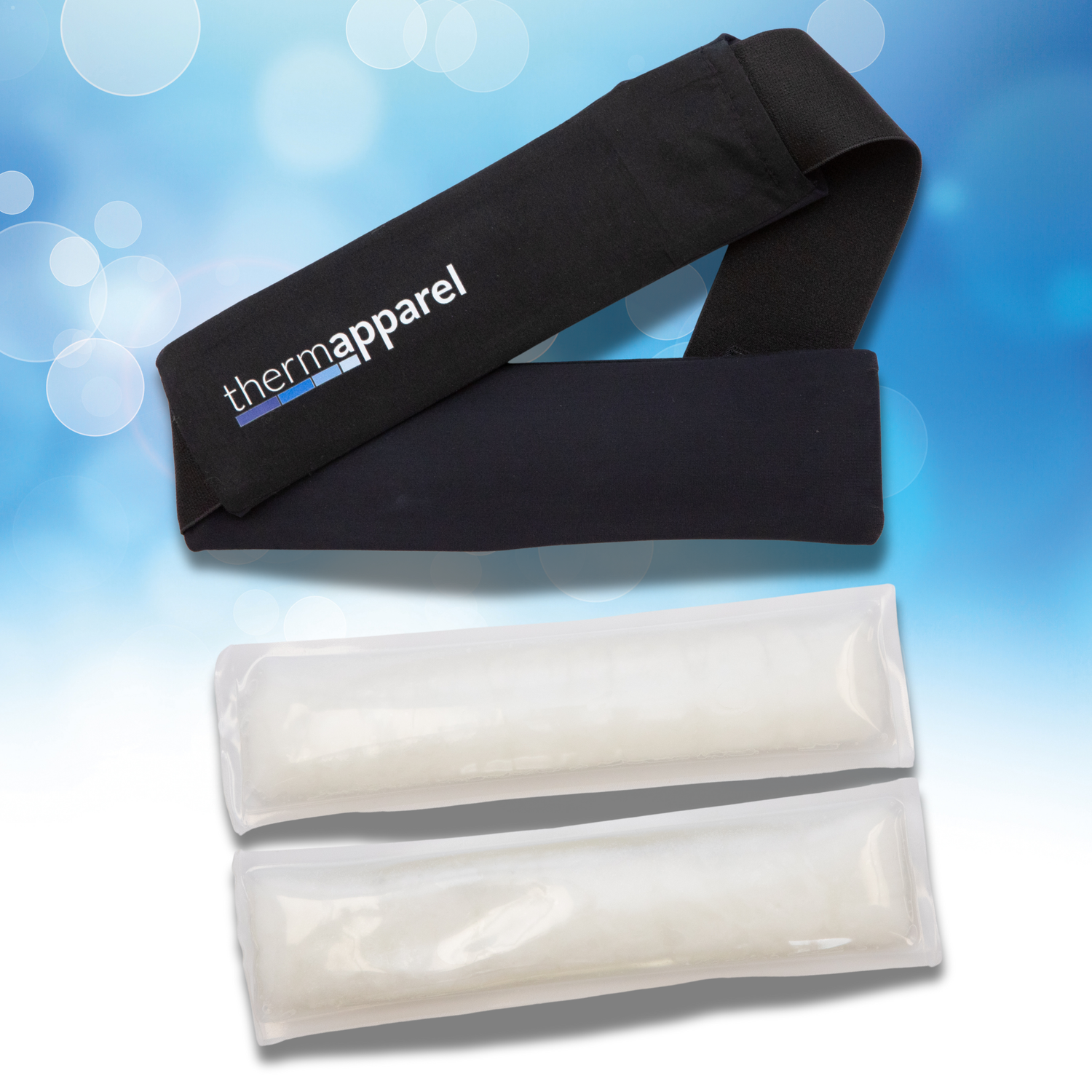 Headband provides Head or Neck Cooling in a lightweight, easy to use package.