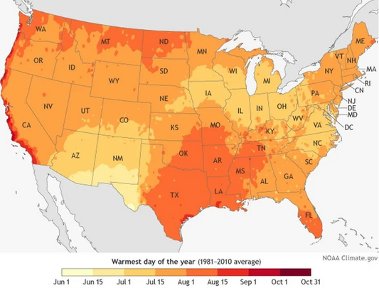 The Hottest Day of the Year?