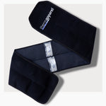 Black ThermApparel RallyWrap showing 2 cooling packs on a white background