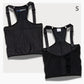 ThermApparel UnderCool 3 Cooling Vest Garment SMALL Black Front and Back view on a white background