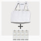 UnderCool 3 Double Pack Cooling Vest Bundle with 4 SlimCool Cooling Packs in the large white garment and 4 spare SlimCool Cooling packs on a white background. 