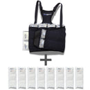 ThermApparel Double Pack Bundle UltraCool size medium/large and 8 additional cooling packs on a white background